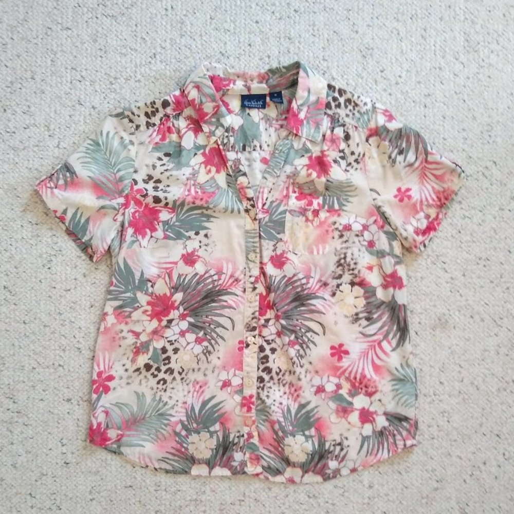 Pink Hawaiian Shirt
